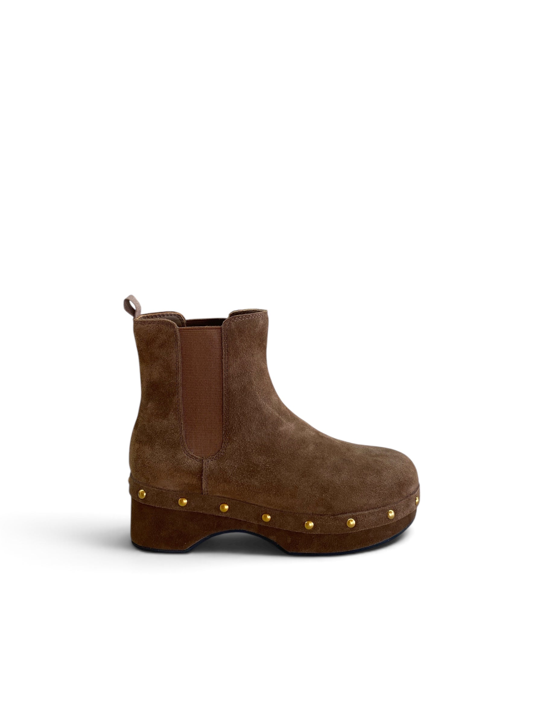 MISS OLIVIA STIVALETTO ELASTICO SUEDE E BORCHIE