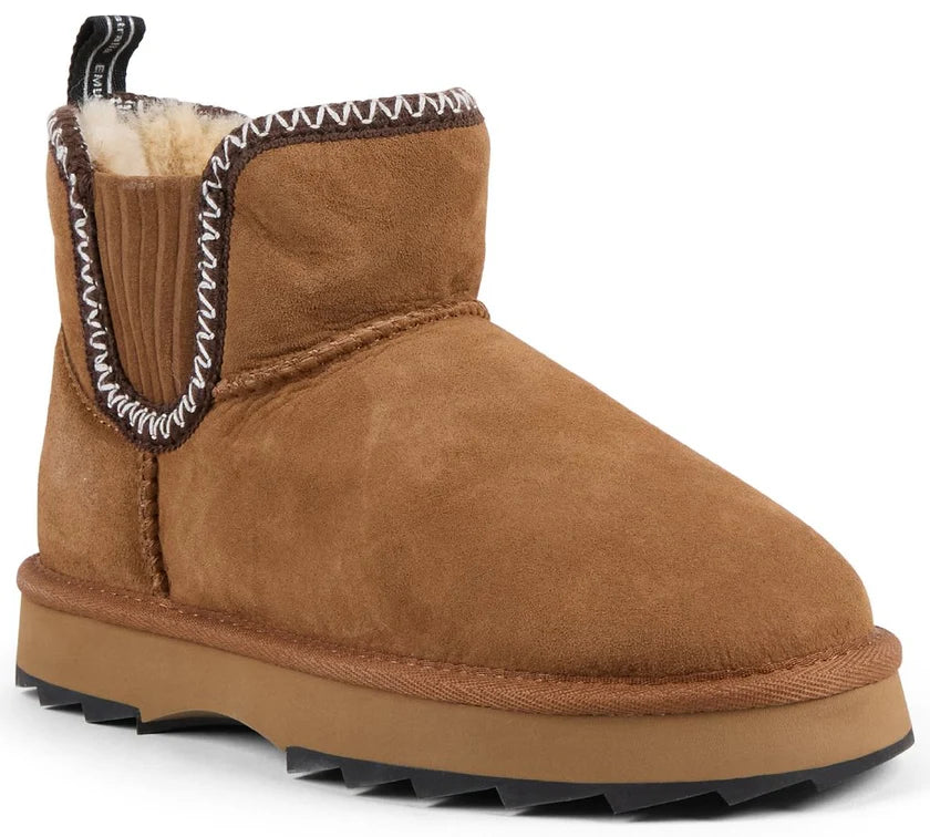 EMU AUSTRALIA Stivaletto donna chestnut in montone australiano