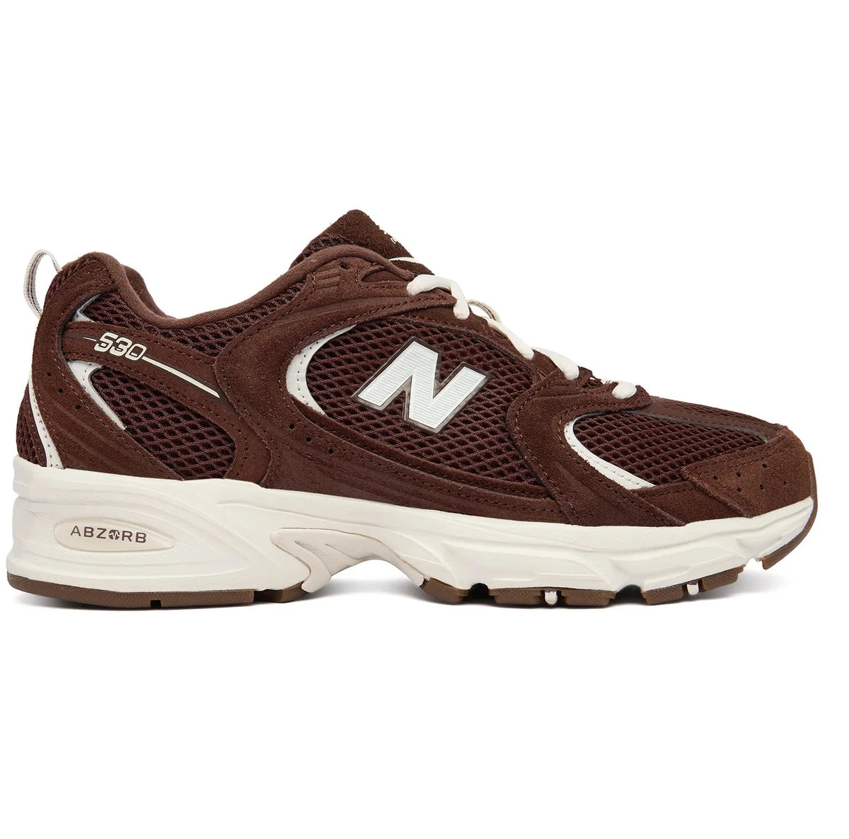 NEW BALANCE SNEAKERS U530COB MARRONE