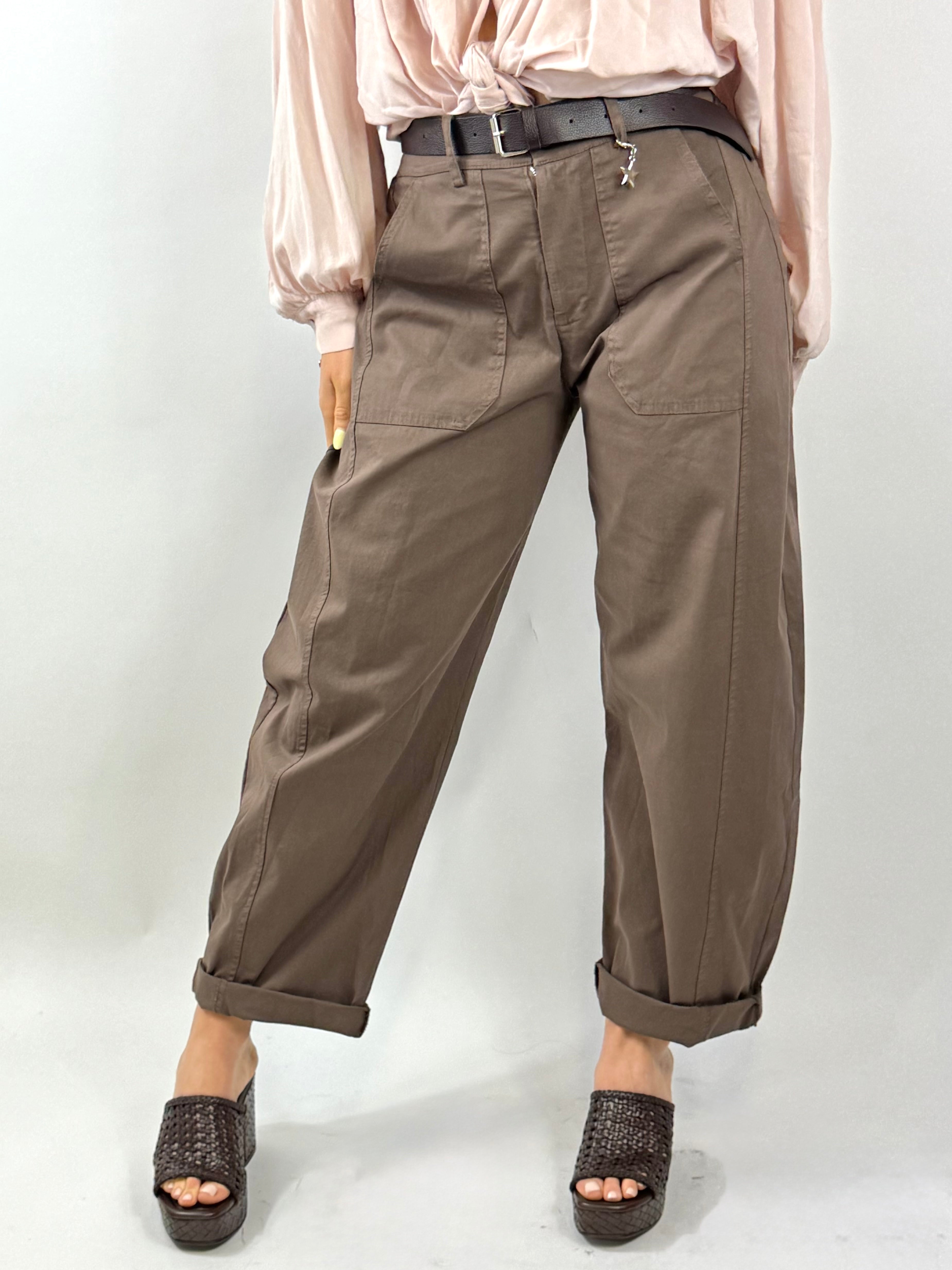 SUSYMIX PANTALONE MORO