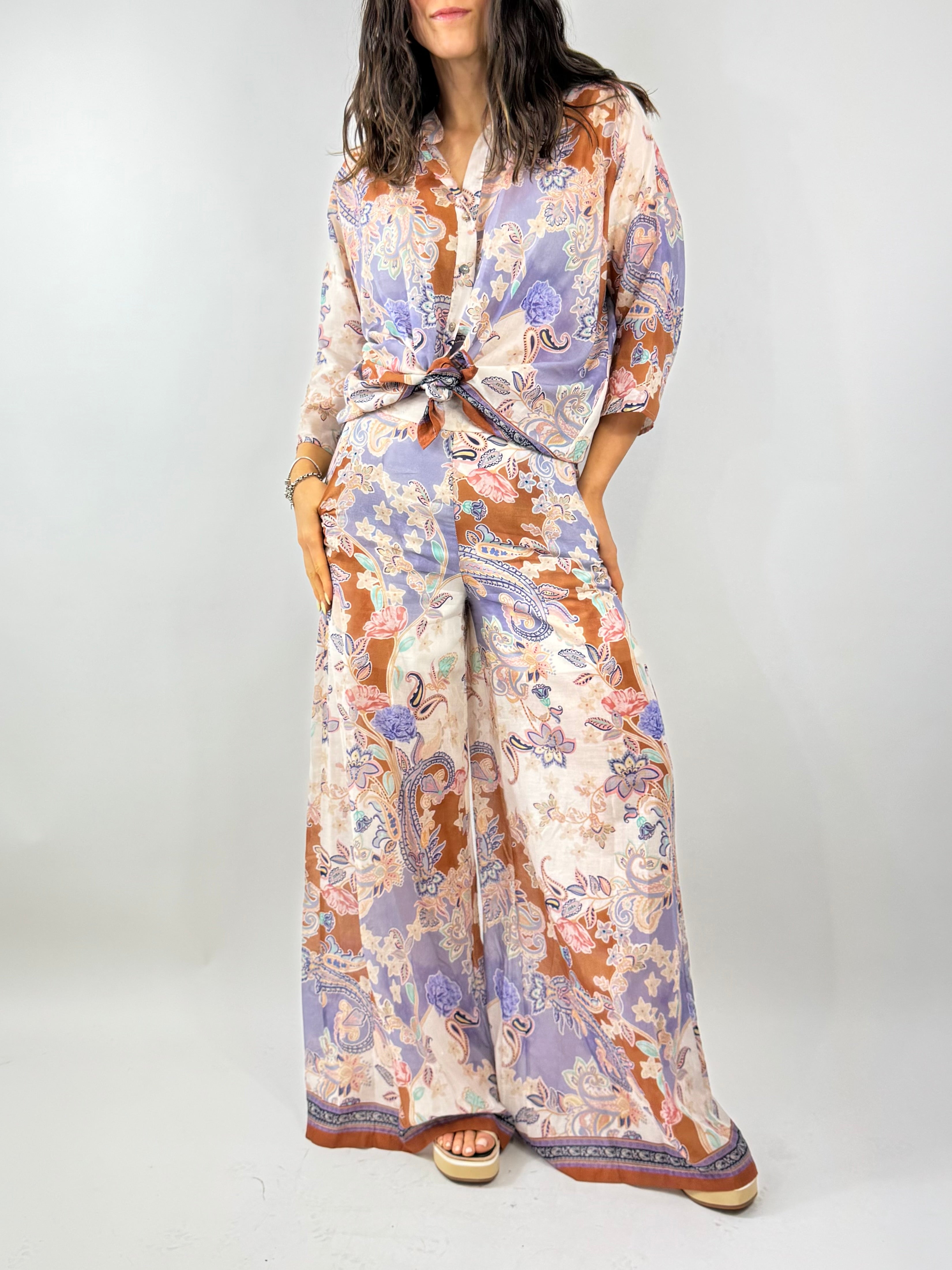 SUSYMIX PANTALONE FANTASIA CASHMERE