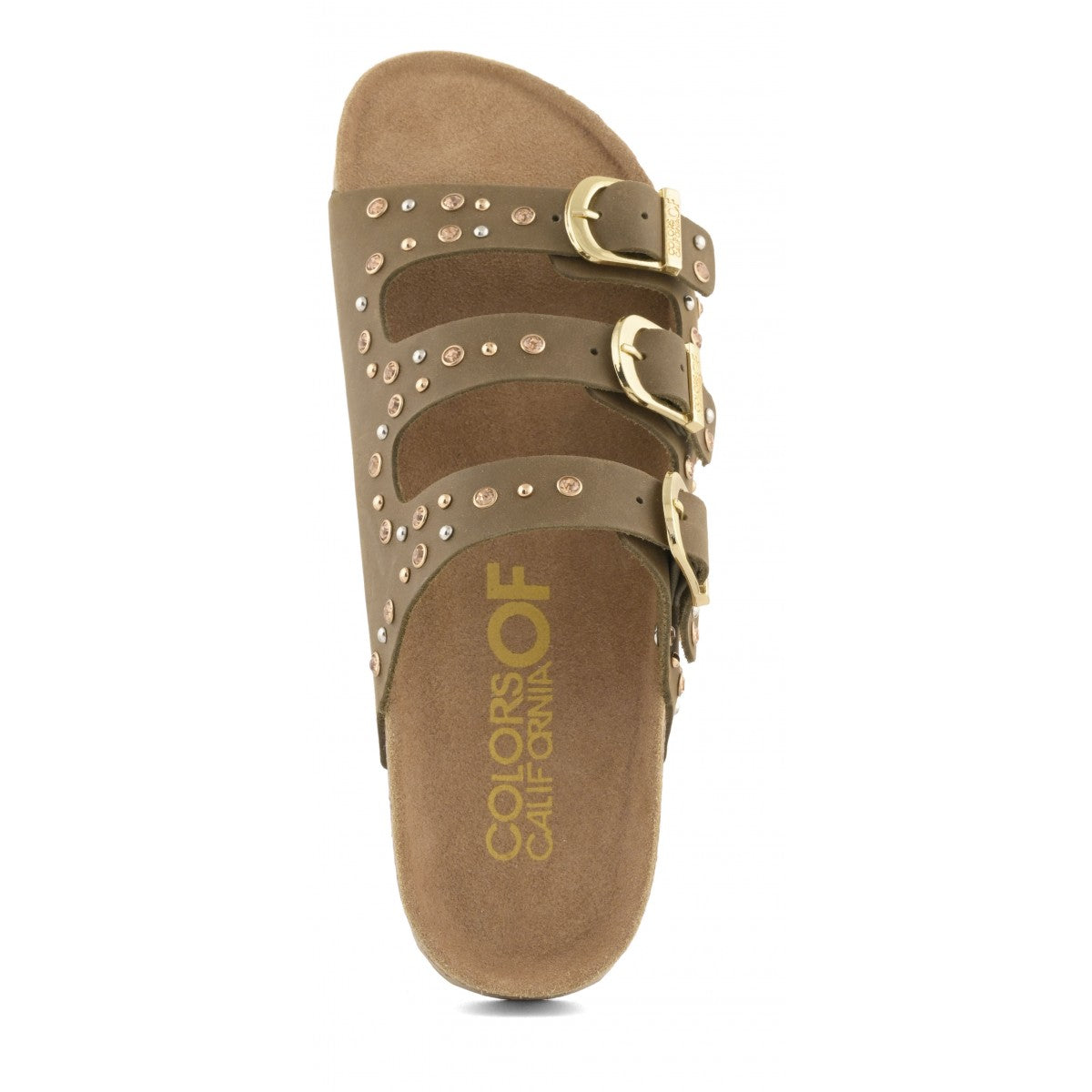 COLORS OF CALIFORNIA CIABATTA 3 FASCE MILITARE