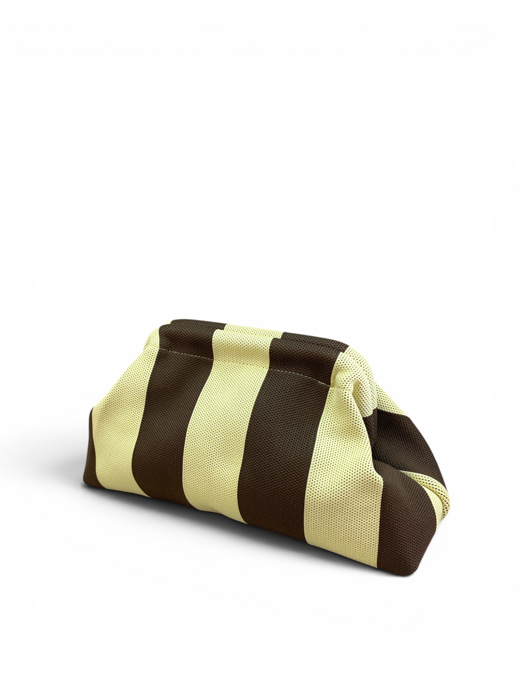 STICKY BESTIE POCHETTE RIGHE MORO VANIGLIA