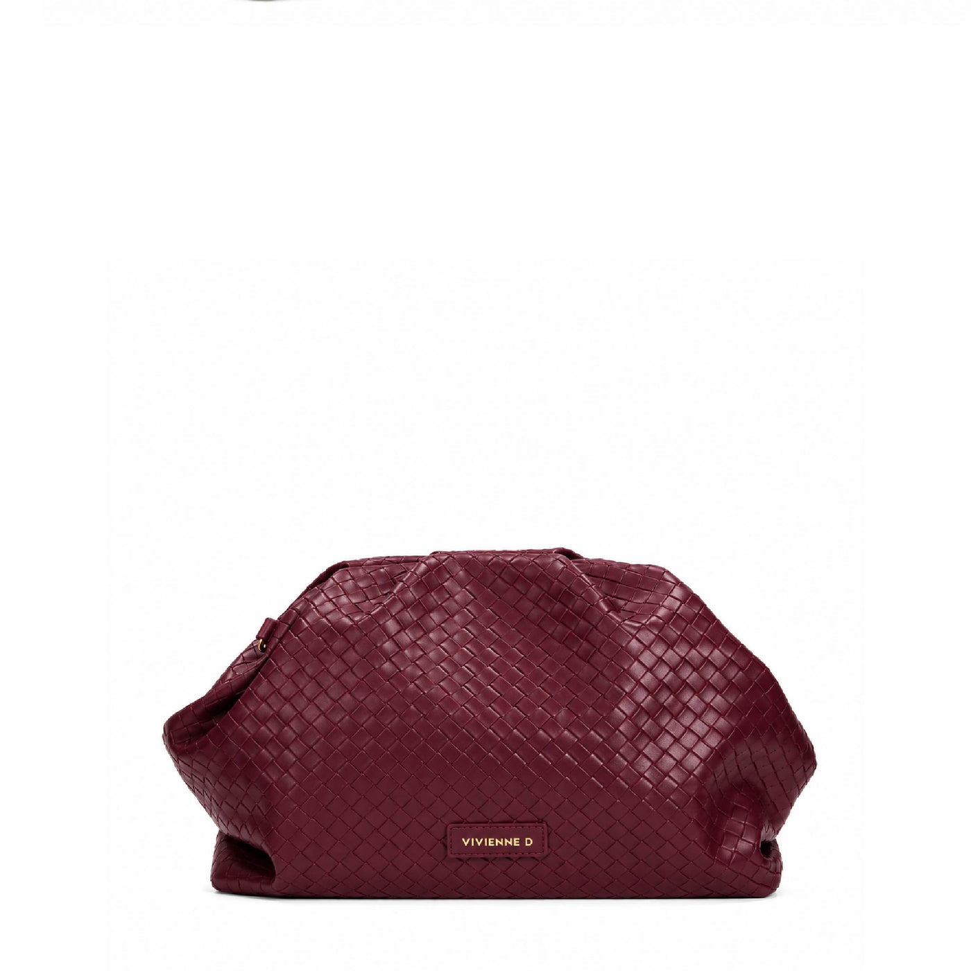 VIVIENNE D MAXI POCHETTE ZOE TWIST BORDEAUX