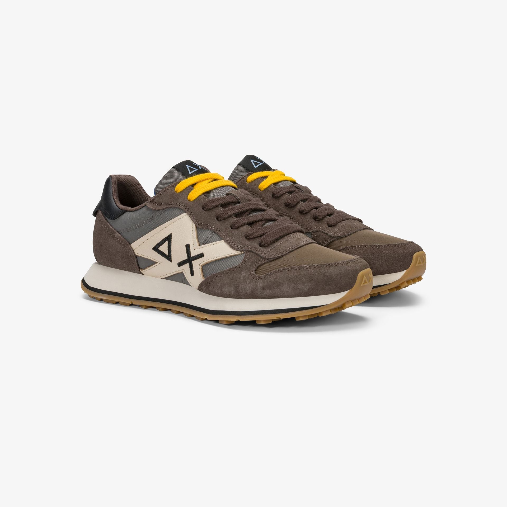 SUN68 SNEAKERS UOMO JAKI MARRONE