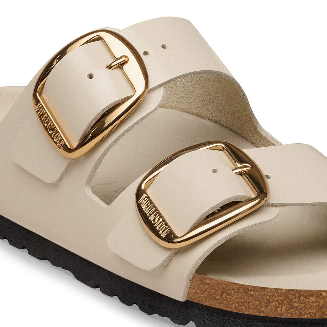 BIRKENSTOCK ARIZONA BIG BUCKLE HIGH SHINE OYSTER