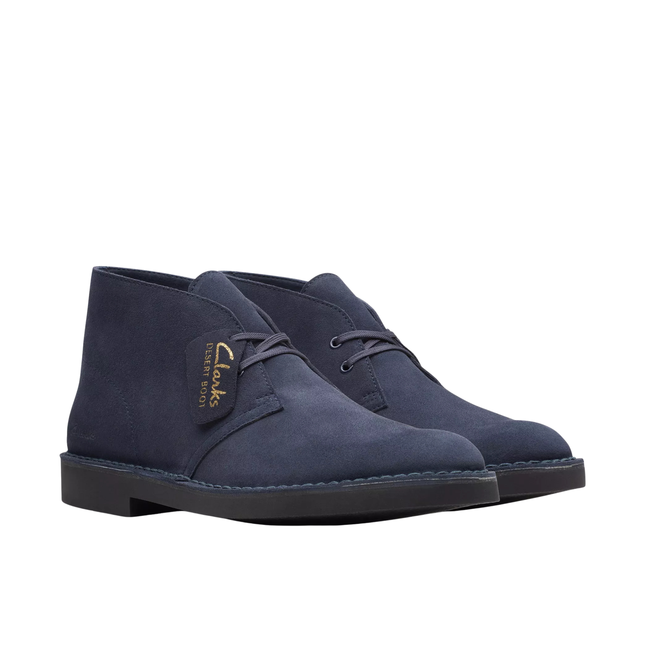 CLARKS stivaletti uomo Fodera pelle traspirante blu navy