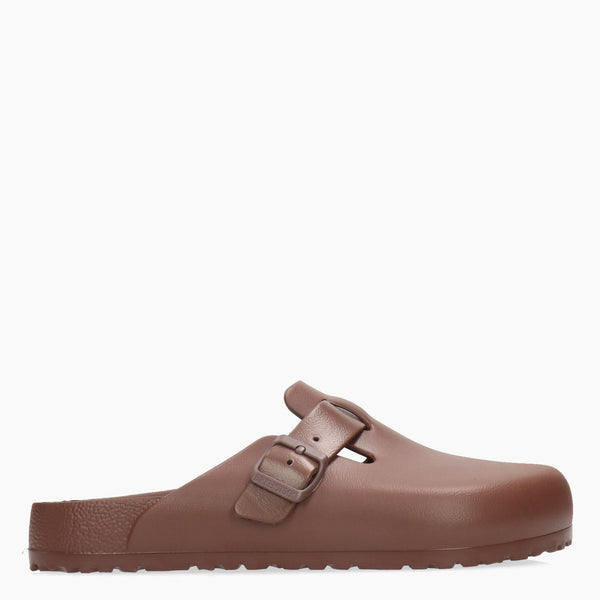 Birkenstock Sabot uomo in Eva colore roast