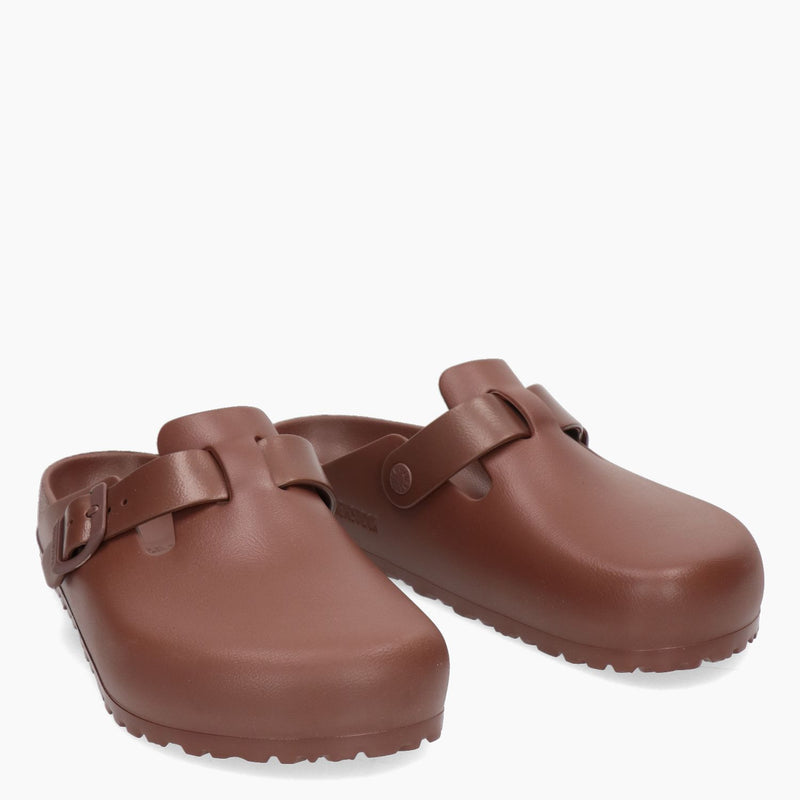 Birkenstock Sabot uomo in Eva colore roast