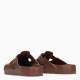 Birkenstock Sabot uomo in Eva colore roast