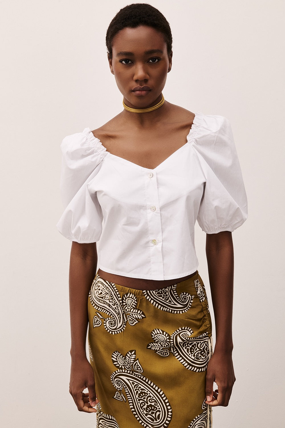 TWO WAY CAMICIA CROP