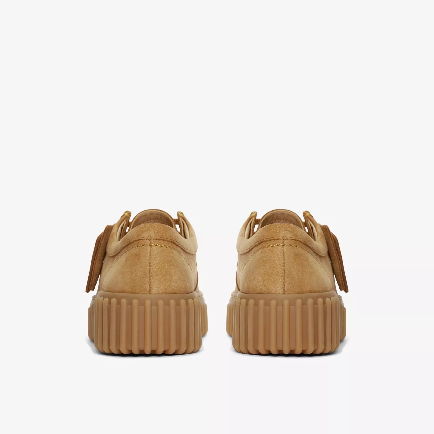 Clarks Scarpa donna modello ingegnere in nabuk marrone chiaro