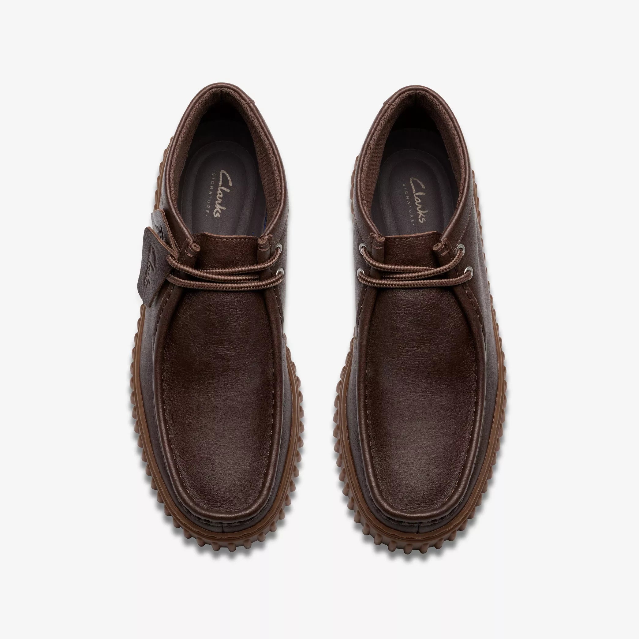 CLAKS stivaletti uomo in pelle modello marrone