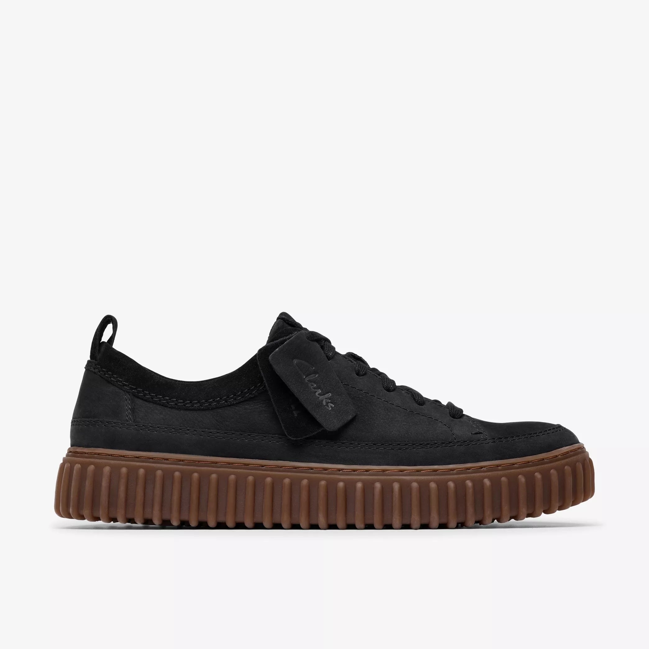 CARKS Scarpa uomo con lacci Plantare sagomato nero
