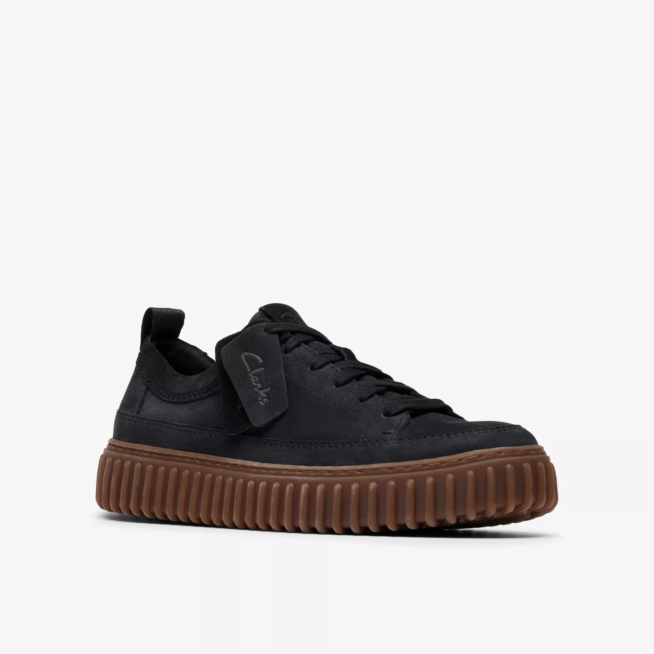 CARKS Scarpa uomo con lacci Plantare sagomato nero
