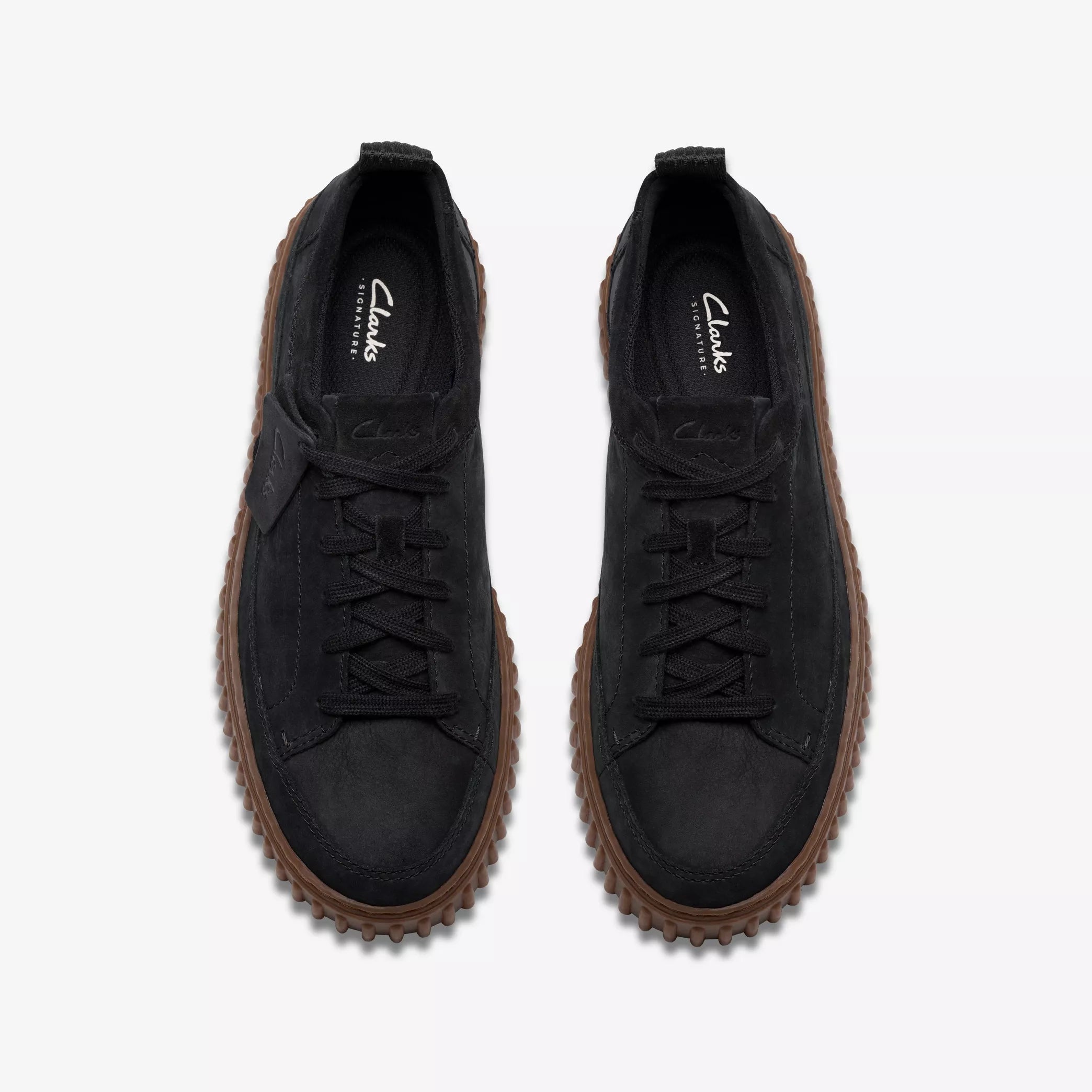 CARKS Scarpa uomo con lacci Plantare sagomato nero
