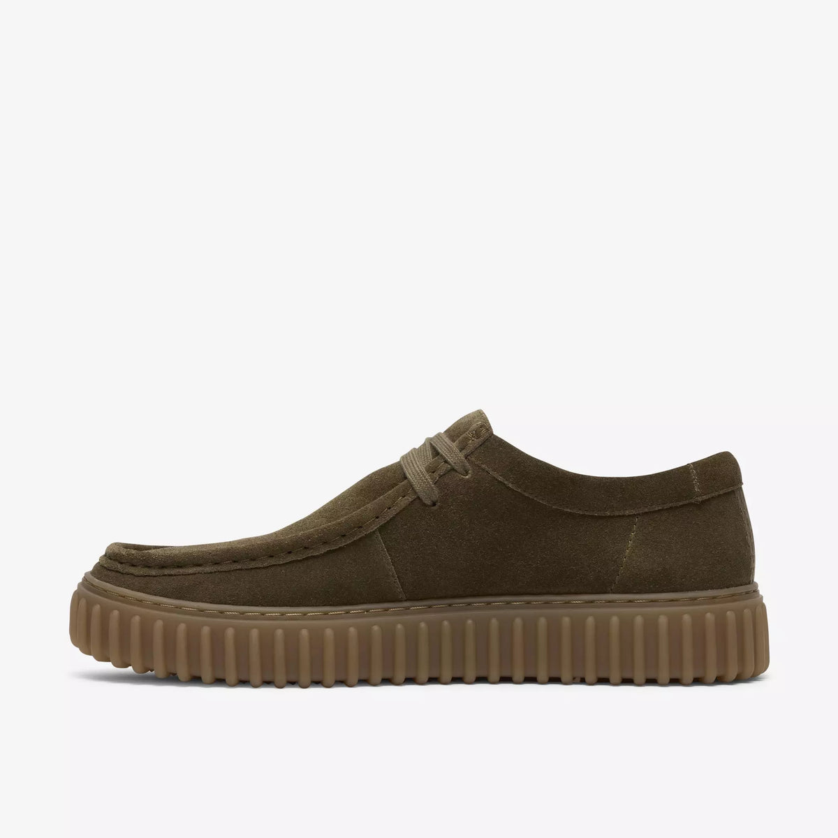 CLARKS THORILL LACE HI POLACCHINE KHAKI