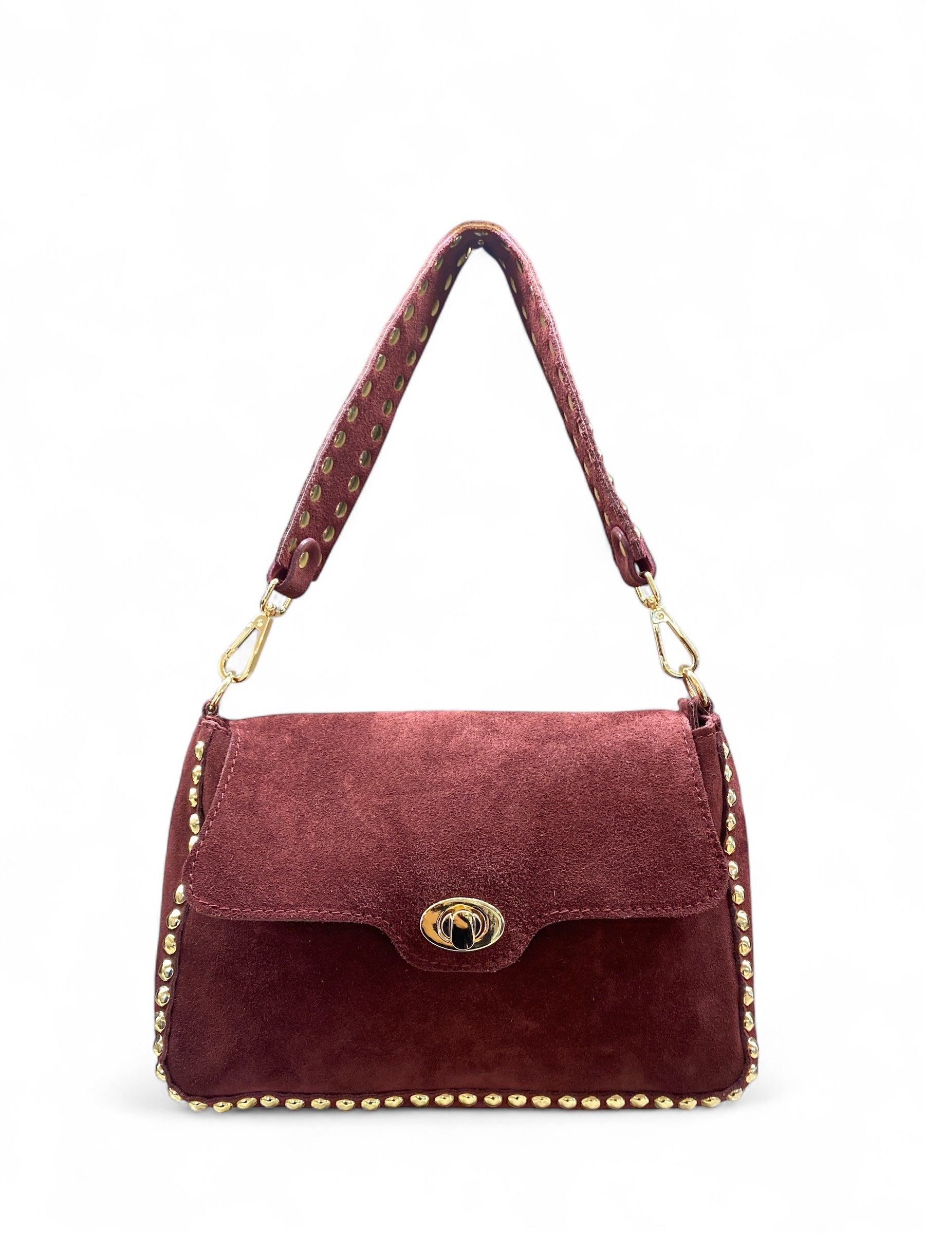 CECILE BORSA A SPALLA BORDEAUX