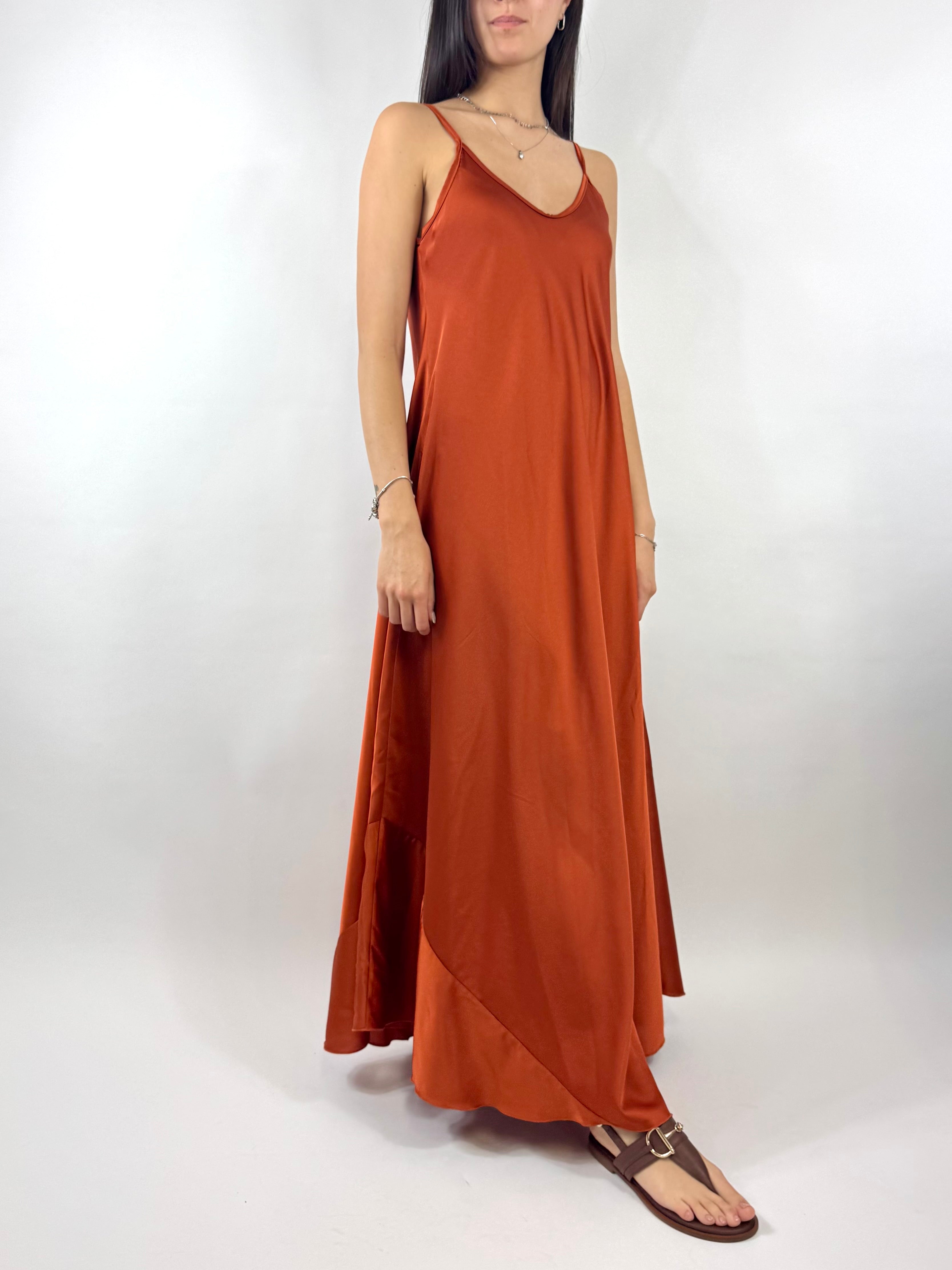 CECILE ABITO RASO ARANCIO