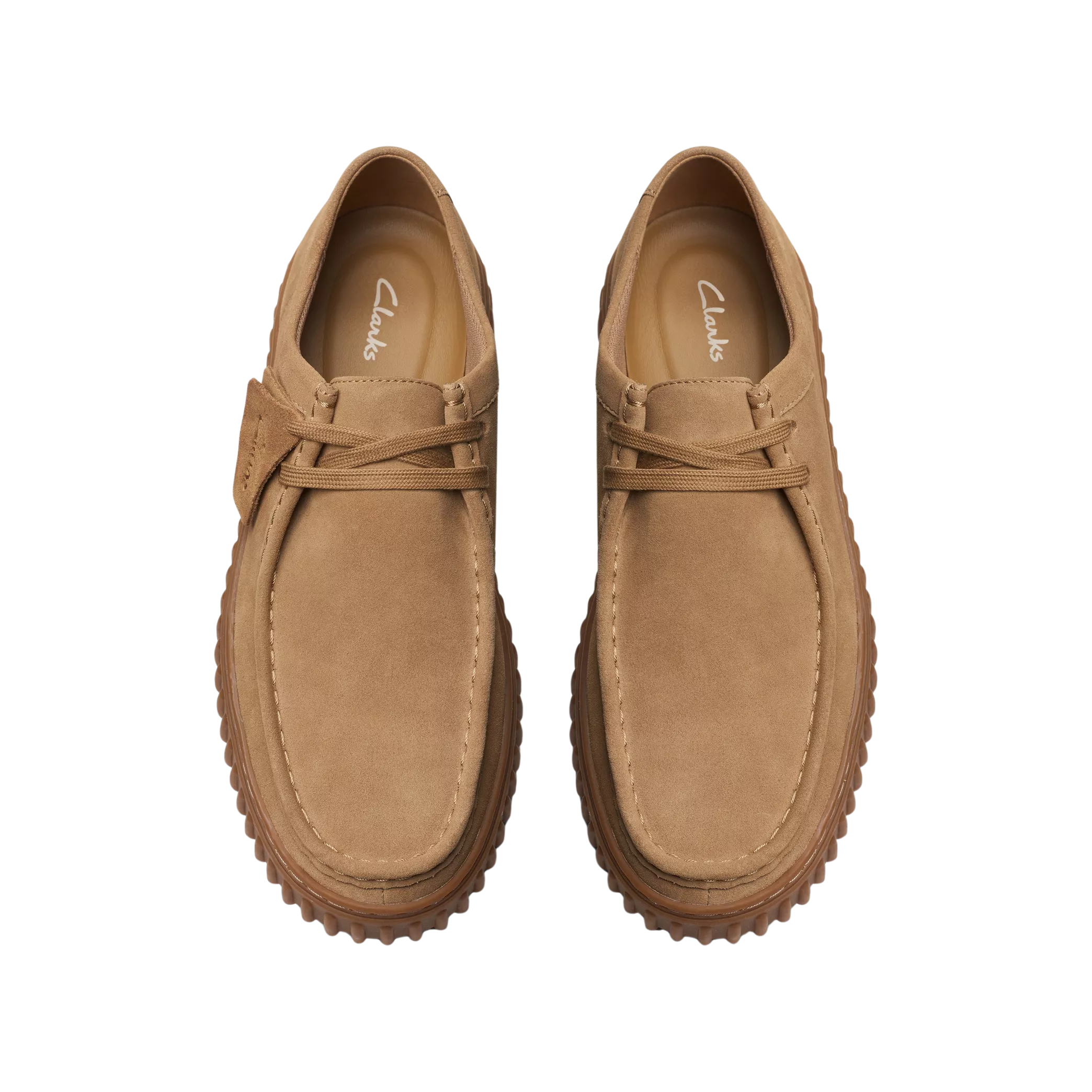 CLARKS Scarpa uomo torhill lo camoscio sabbia scura