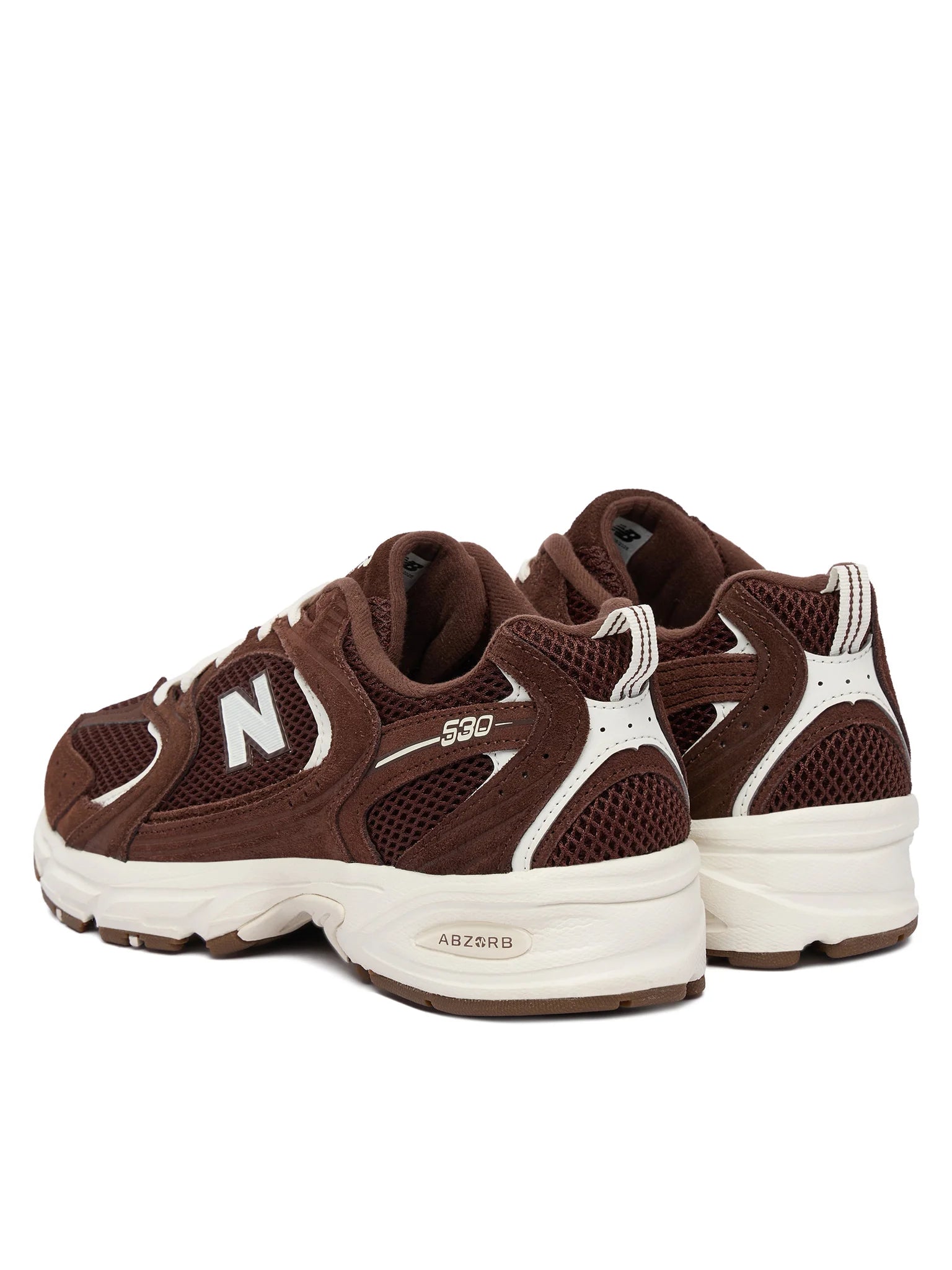 NEW BALANCE SNEAKERS U530COB MARRONE