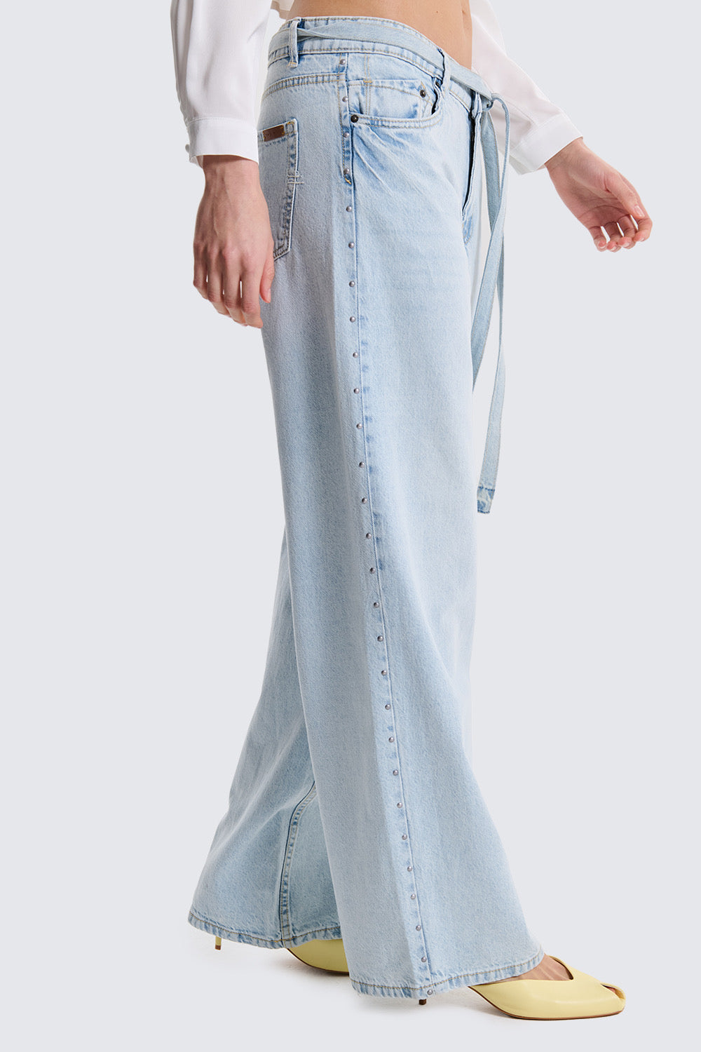 TWO WAY JEANS BORCHIE DENIM CHIARO