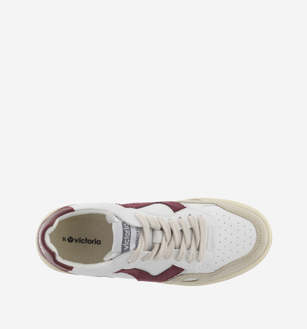 VICTORIA SNEAKERS SEUL BORDEAUX