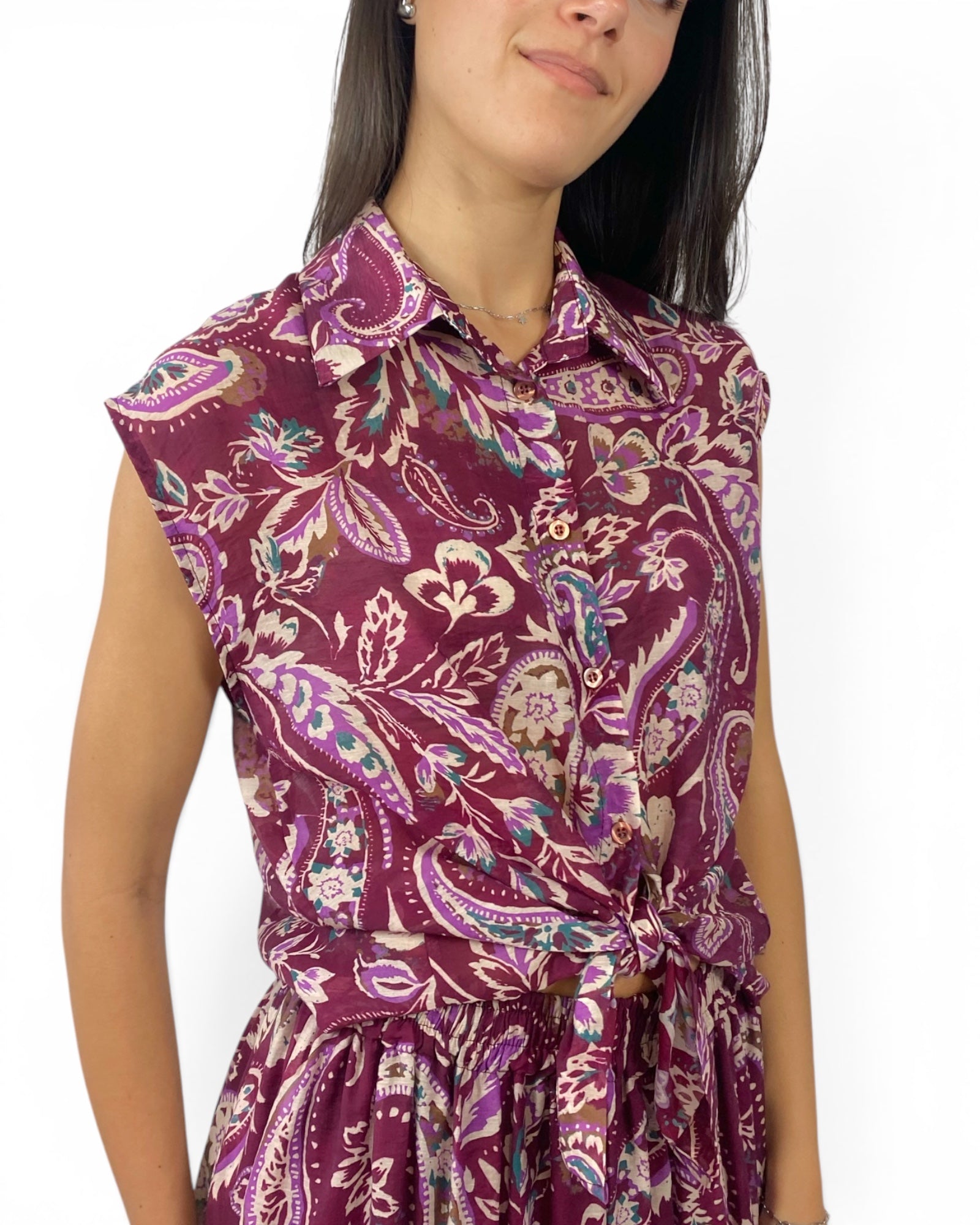 SUSY MIX CAMICIA NODO FANTASIA