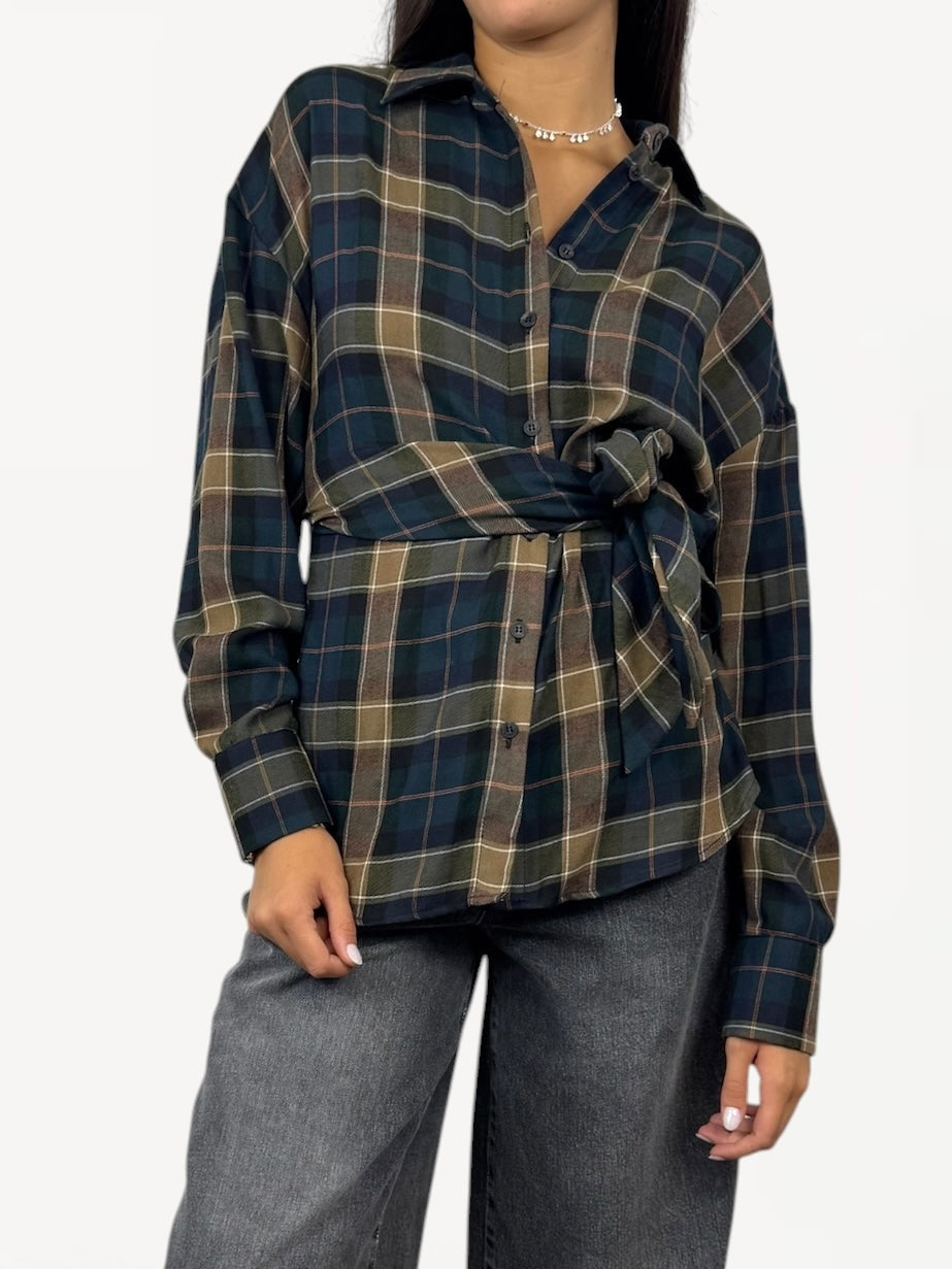 SUSY MIX CAMICIA IN CHECK CON NODO