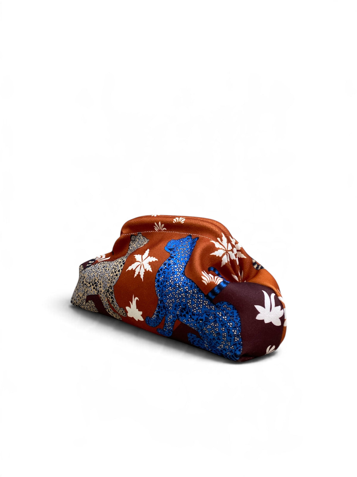 CECILE POCHETTE LEOPARD ARANCIO