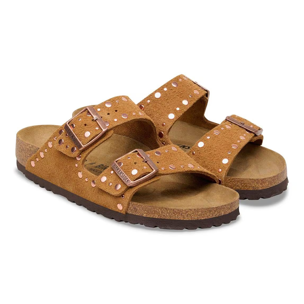 BIRKENSTOCK ARIZONA RIVET MINK