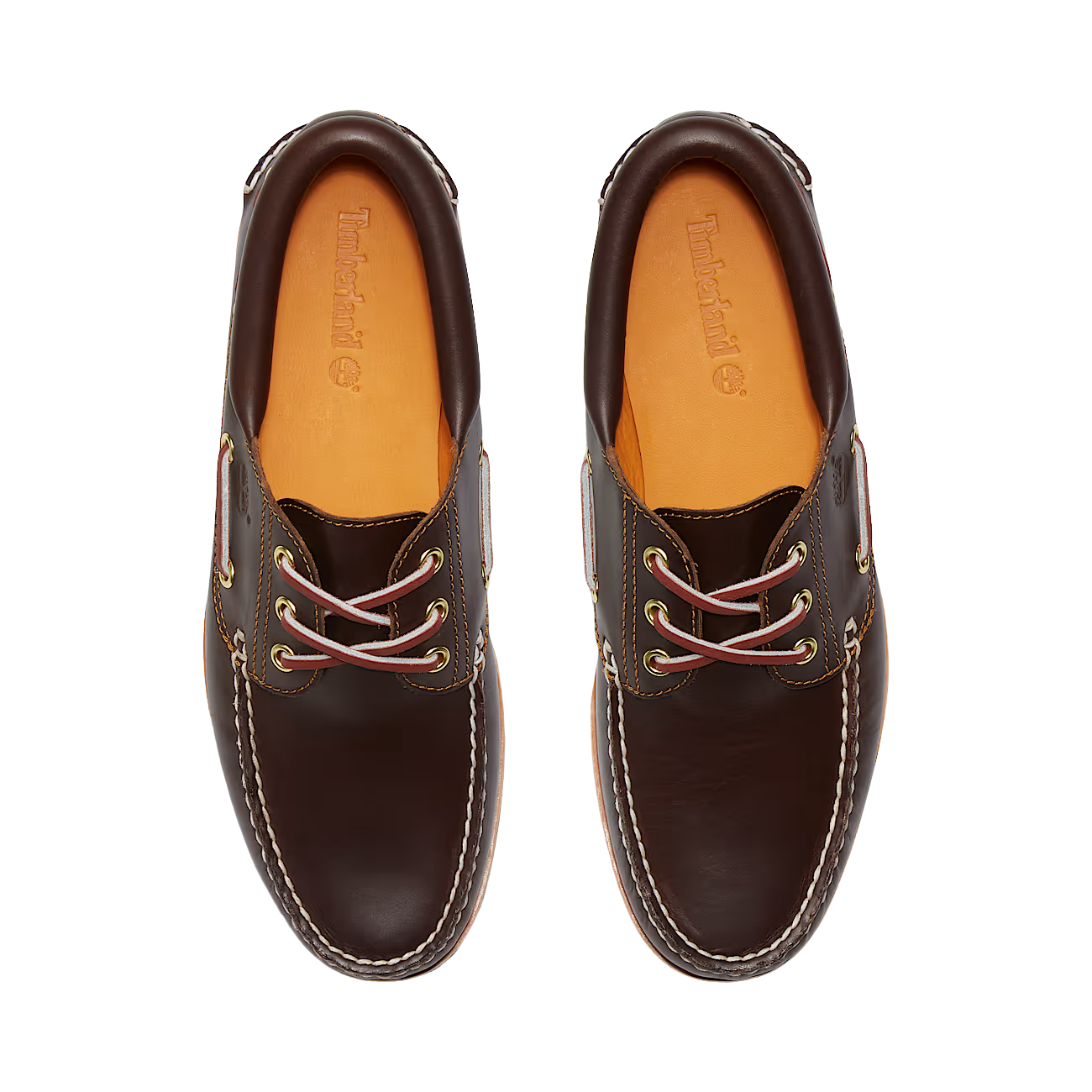 TIMBERLAND Scarpa da Barca Authentic 3-Eye Lug Handsewn marrone