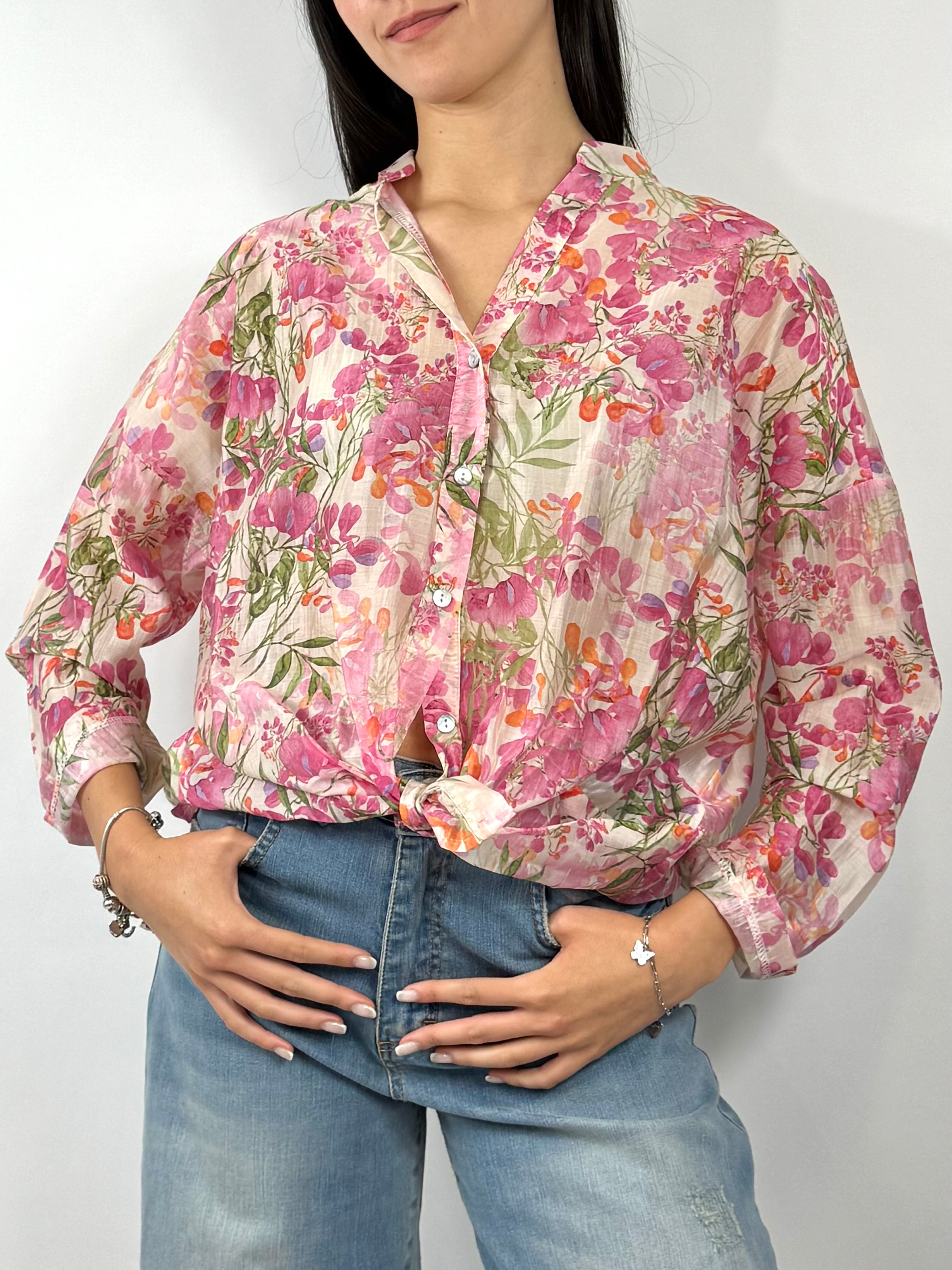 SUSYMIX CAMICIA FLOREALE