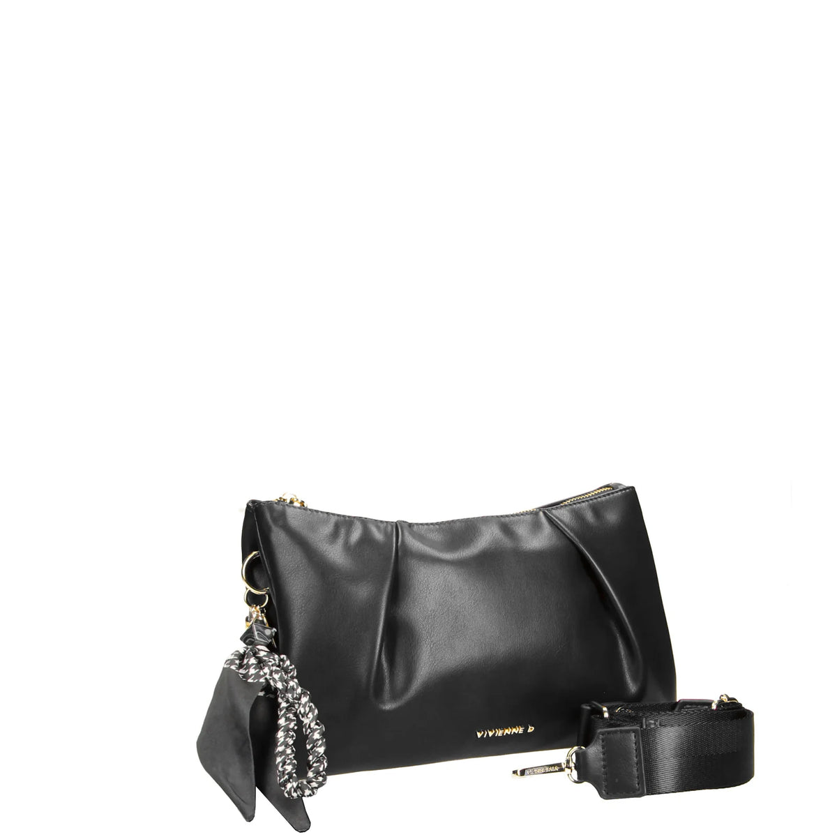 VIVIENNE D BORSA KRIS BLOOM NERO