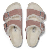 Birkenstock Arizona Pelliccia di agnello shearling rosa