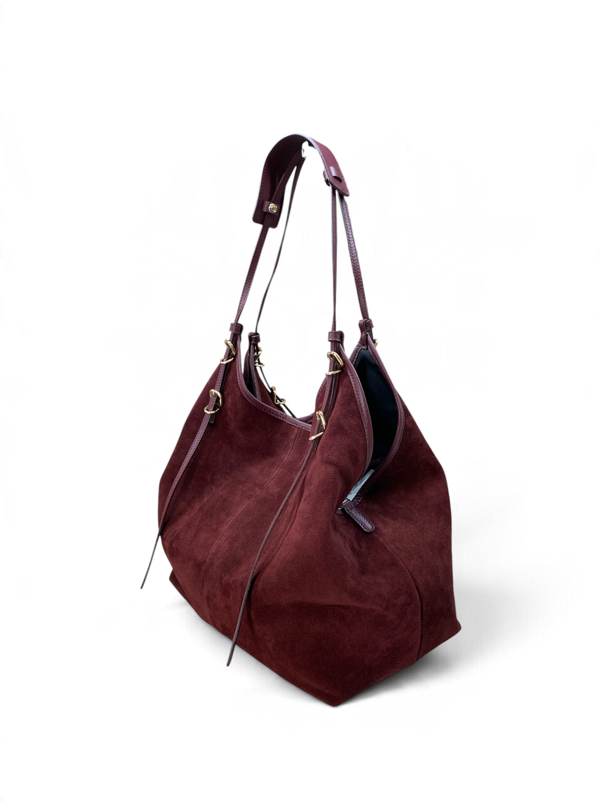 CECILE BORSA MODELLO SHOPPING BORDEAUX