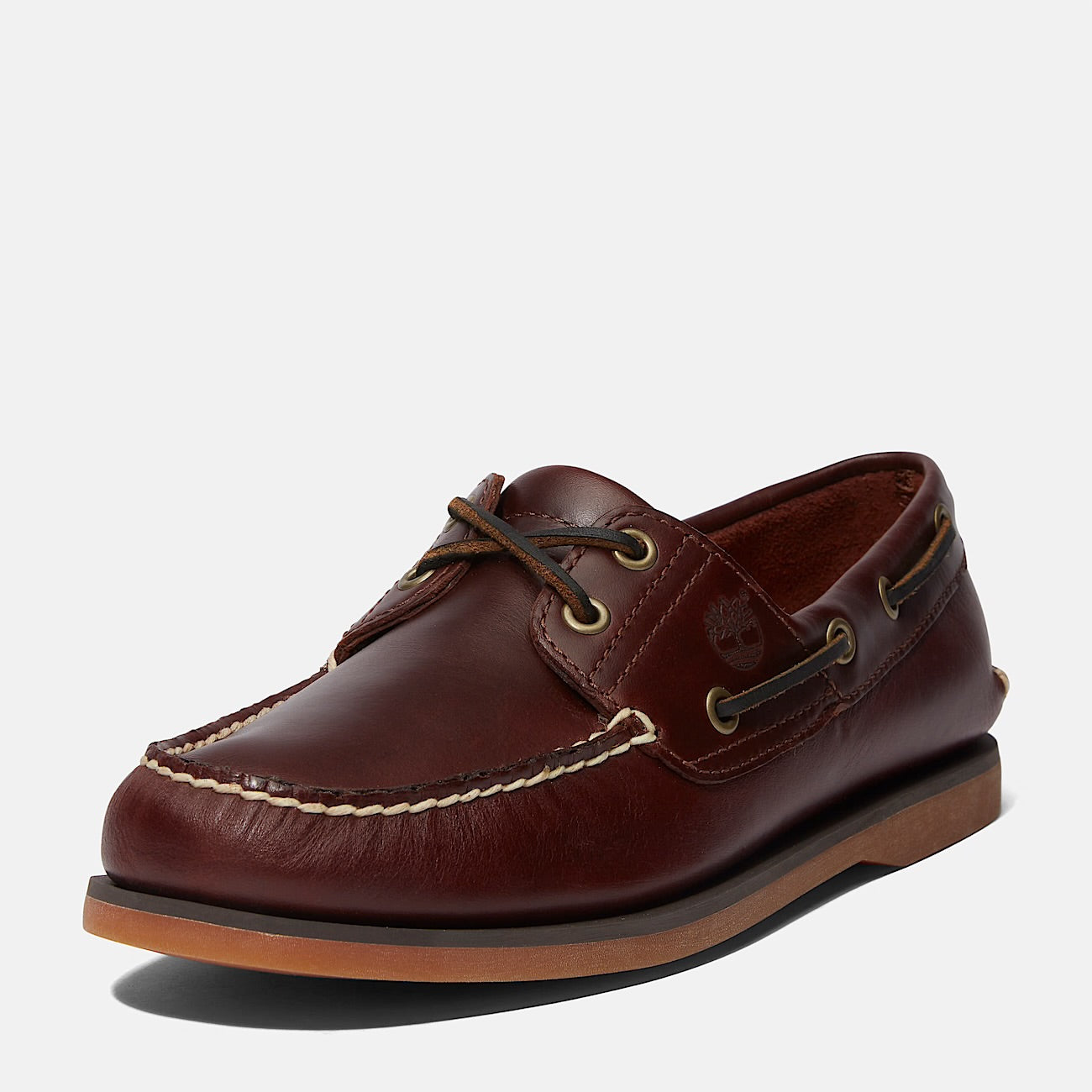 TIMBERLAND UOMO BARCA PELLE MARRONE