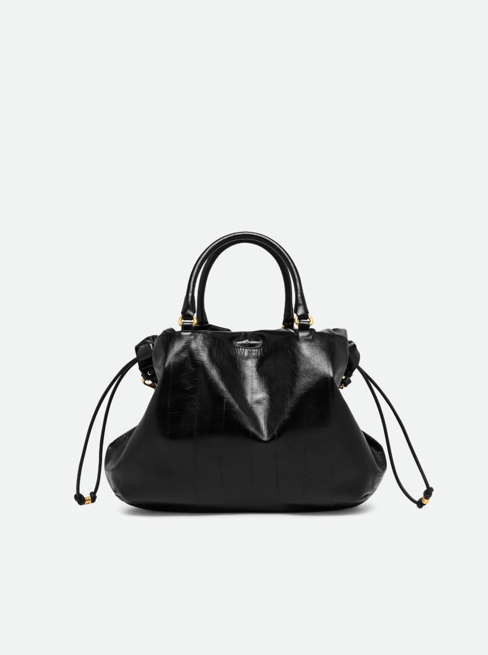 GIANNI CHIARINI BORSA MORGANA IN PELLE NERA