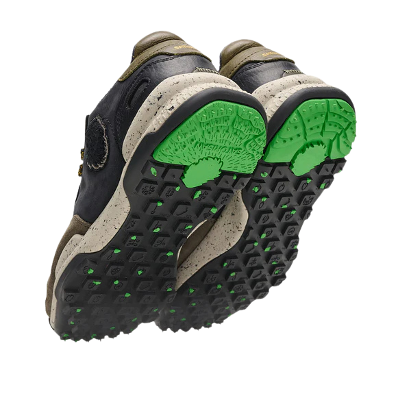 SATORISAN SNEAKER SUEDE BLACK KHAKI