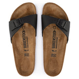 Birkenstock Ciabatta uomo birko flor una fascia con fibbietta colore nero