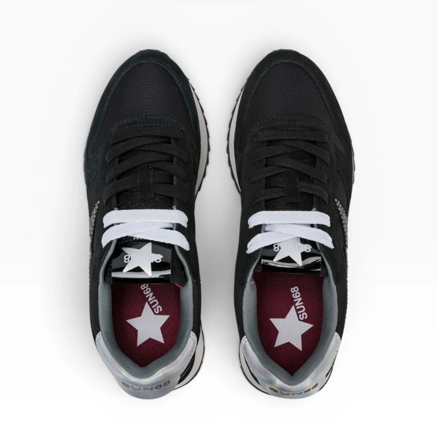 SUN68 SNEAKERS DONNA STARGIRL NERO