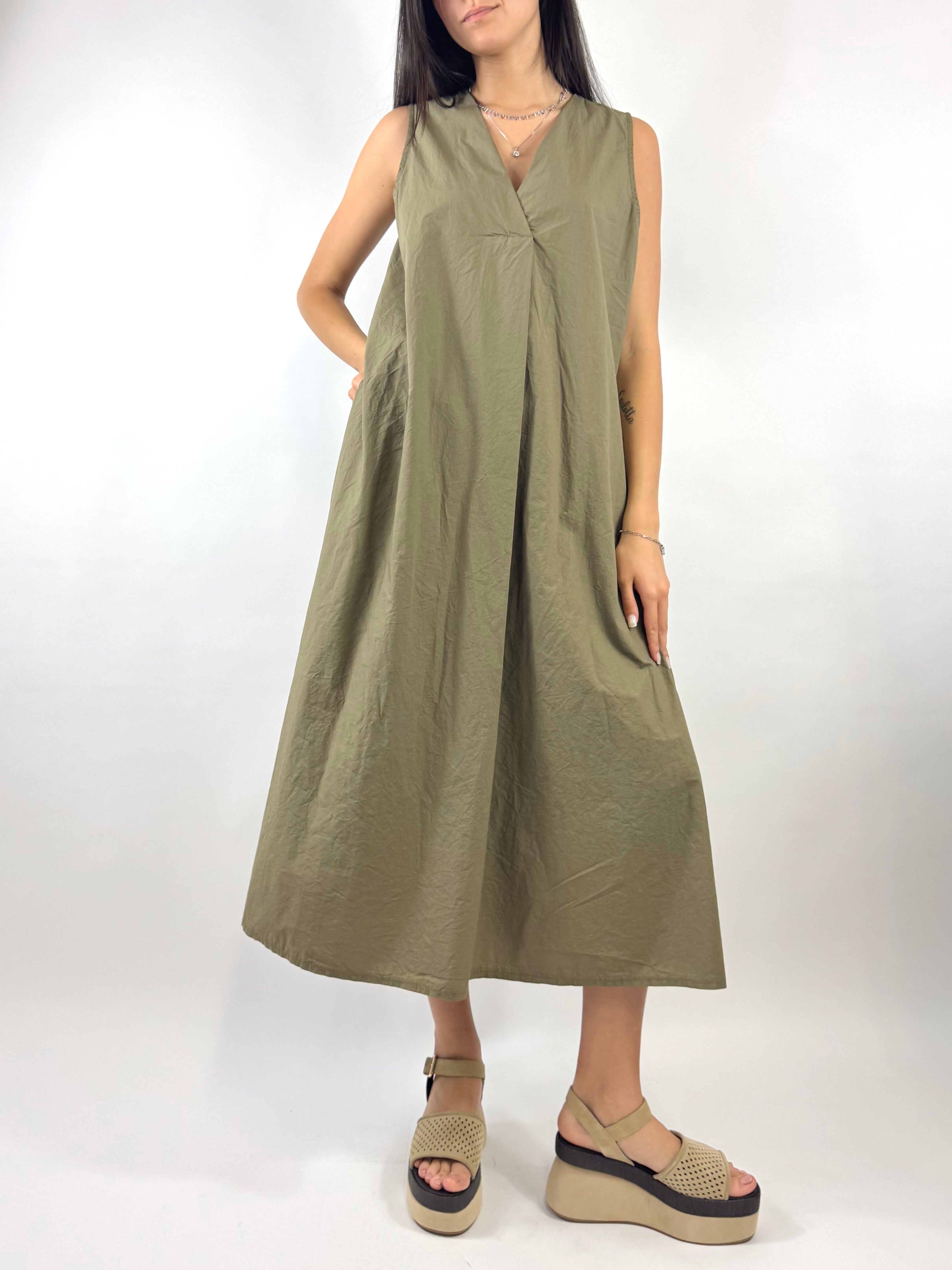 CECILE ABITO TRAPEZIO MILITARE