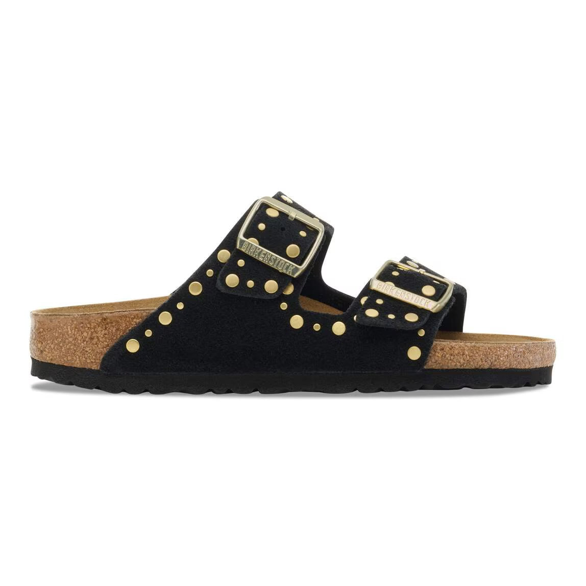 BIRKENSTOCK ARIZONA RIVET BLACK
