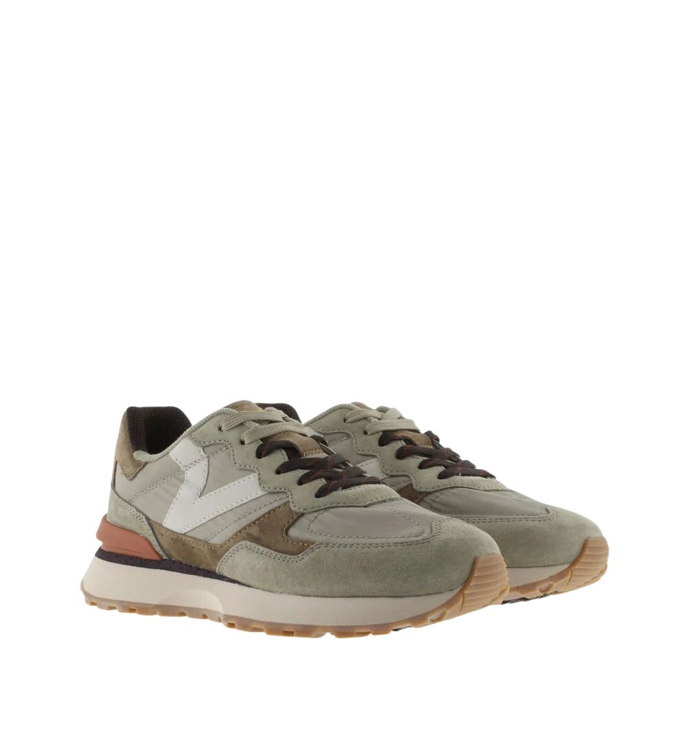 VICTORIA Sneaker uomo modello running taupe
