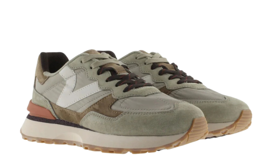 VICTORIA Sneaker uomo modello running taupe