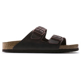 Birkenstock Ciabatta Uomo 2 fasce in pelle oliata habana