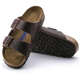 Birkenstock Ciabatta Uomo 2 fasce in pelle oliata habana