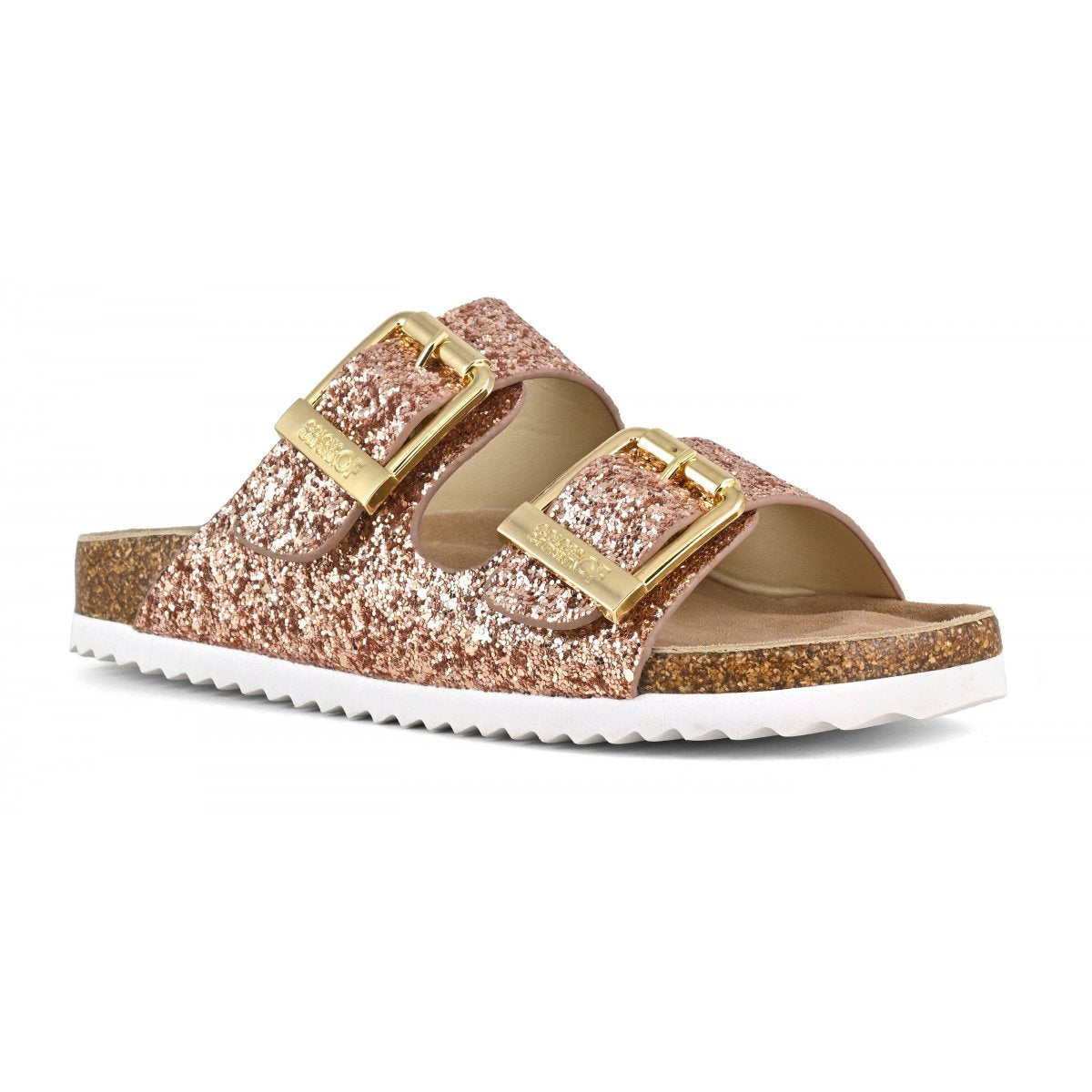 COLORS OF CALIFORNIA CIABATTA GLITTER ROSE GOLD