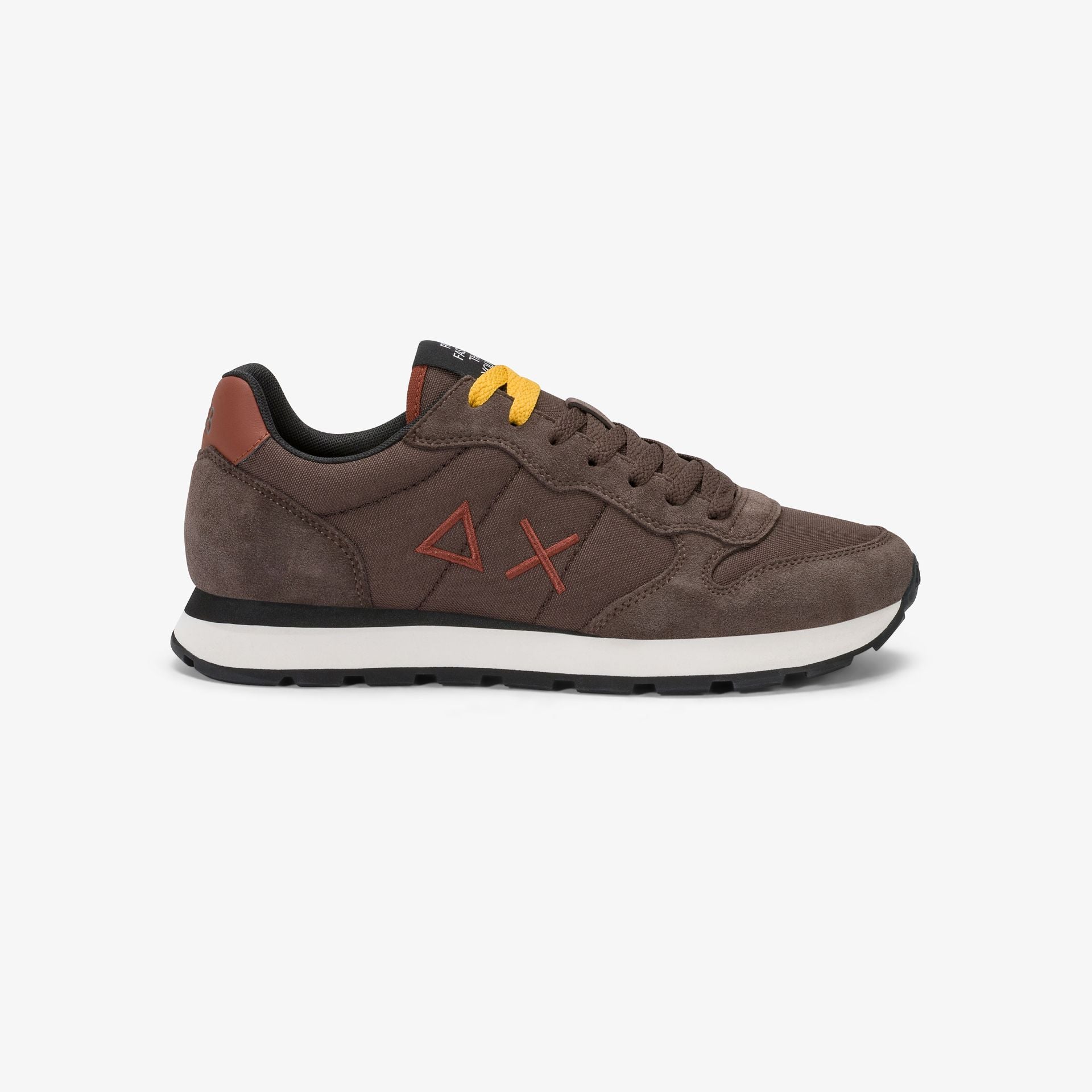 SUN68 SNEAKERS UOMO TOM SOLID MARRONE