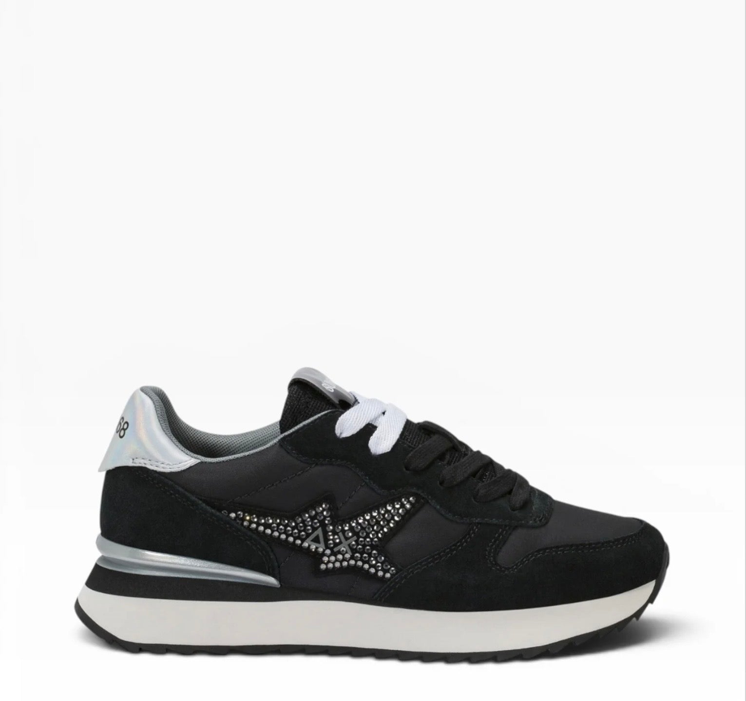 SUN68 SNEAKERS DONNA STARGIRL NERO